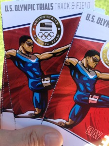 Tickets for the Track and Field Trials